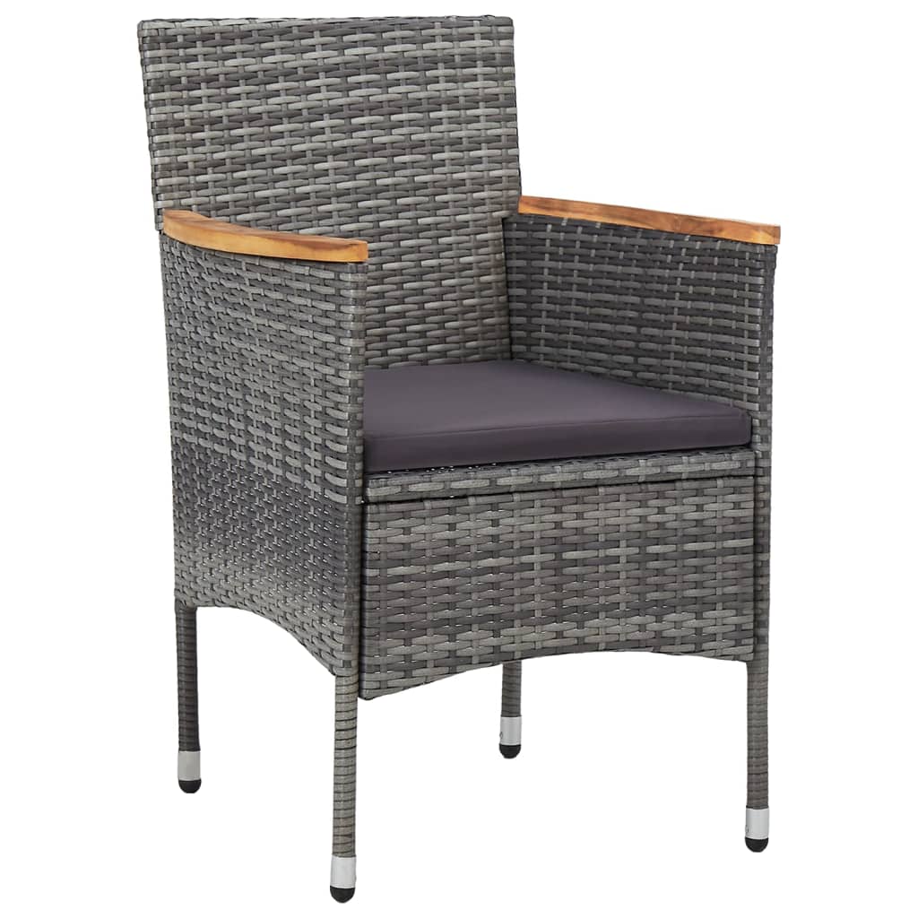 -Delige Tuinset Poly Rattan