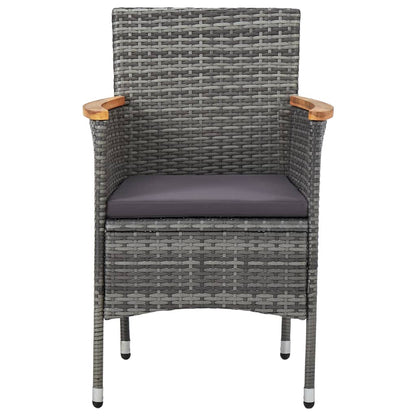 -Delige Tuinset Poly Rattan
