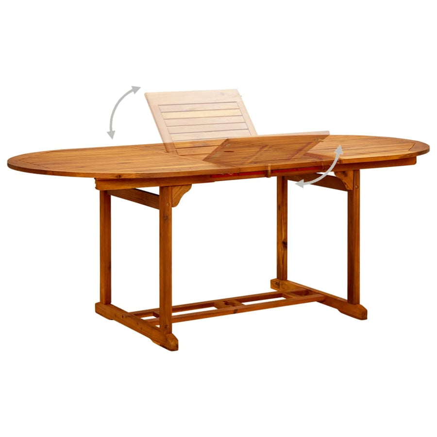 -Delige Tuinset Poly Rattan Zwart