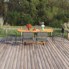 -Delige Tuinset Poly Rattan Kleurig Antraciet