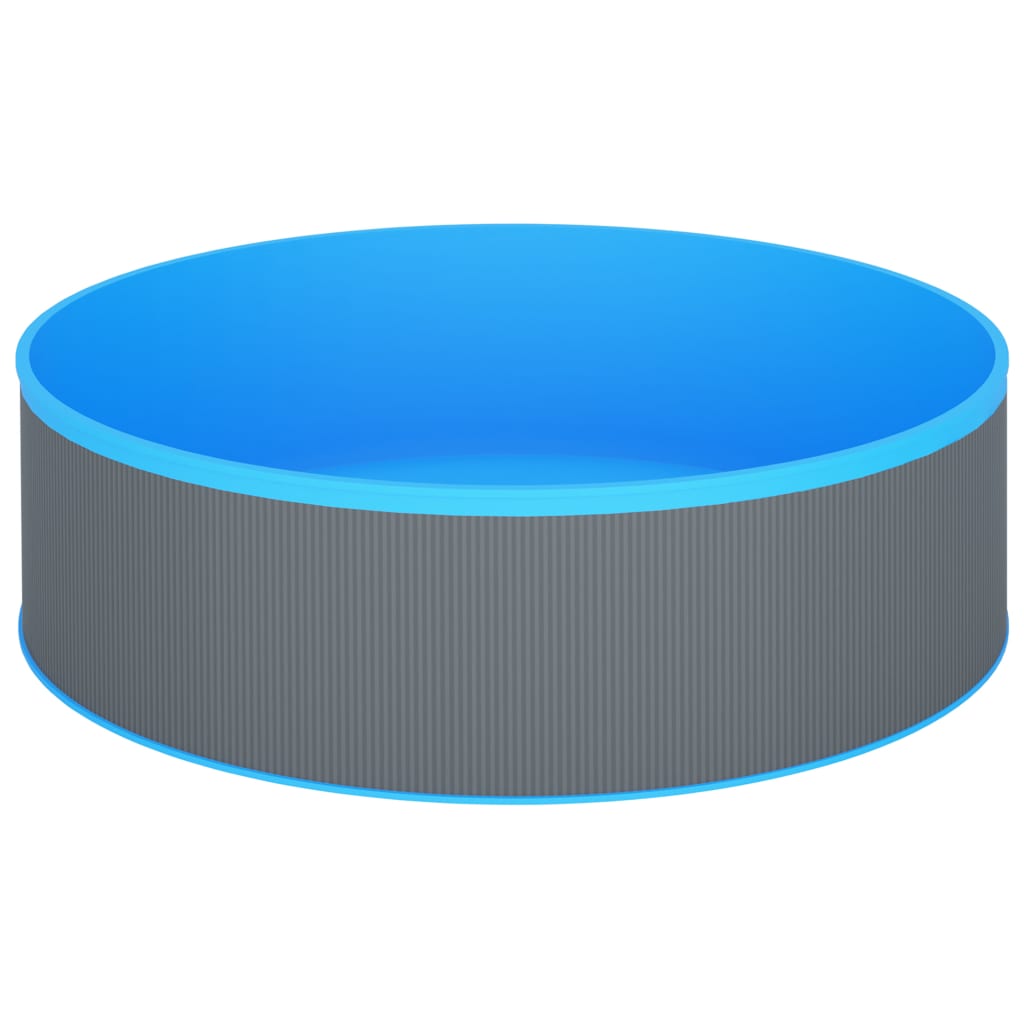 Splasher Pool Met Hangende Skimmer En Pomp 350X90 Cm Grijs