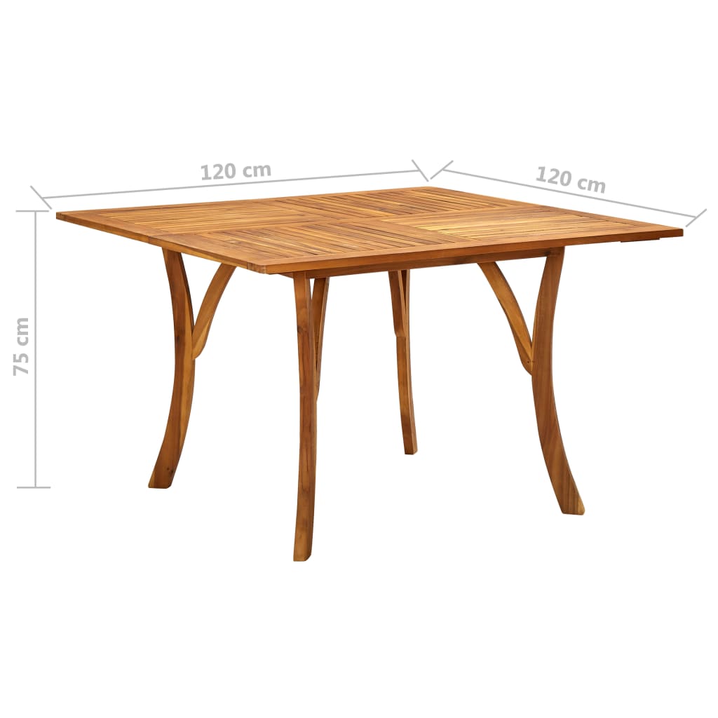 5-delige Tuinset bruin