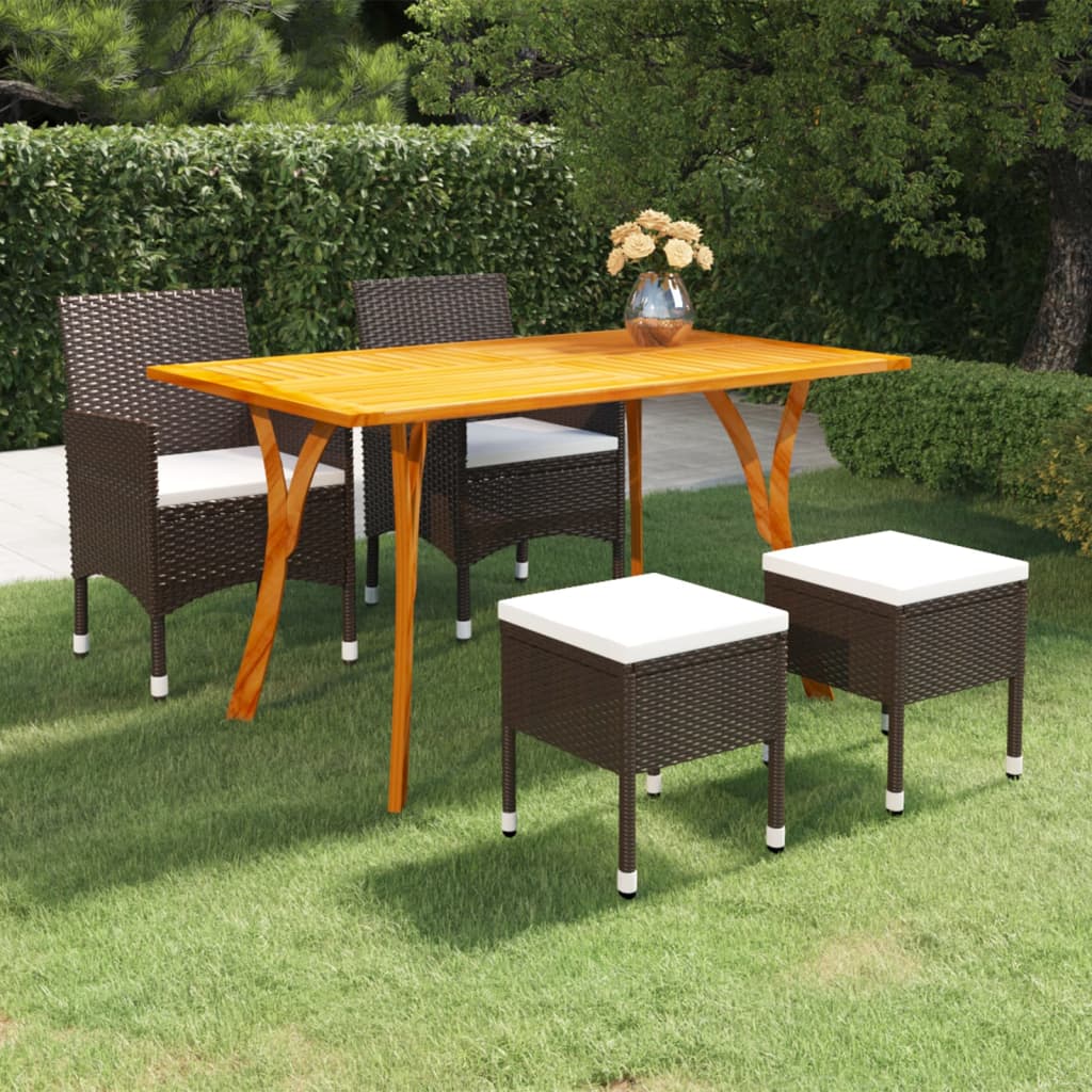 Tuinset Bruin