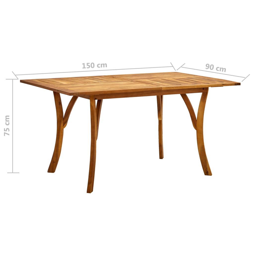 7-Delige Tuinset Zwart 7