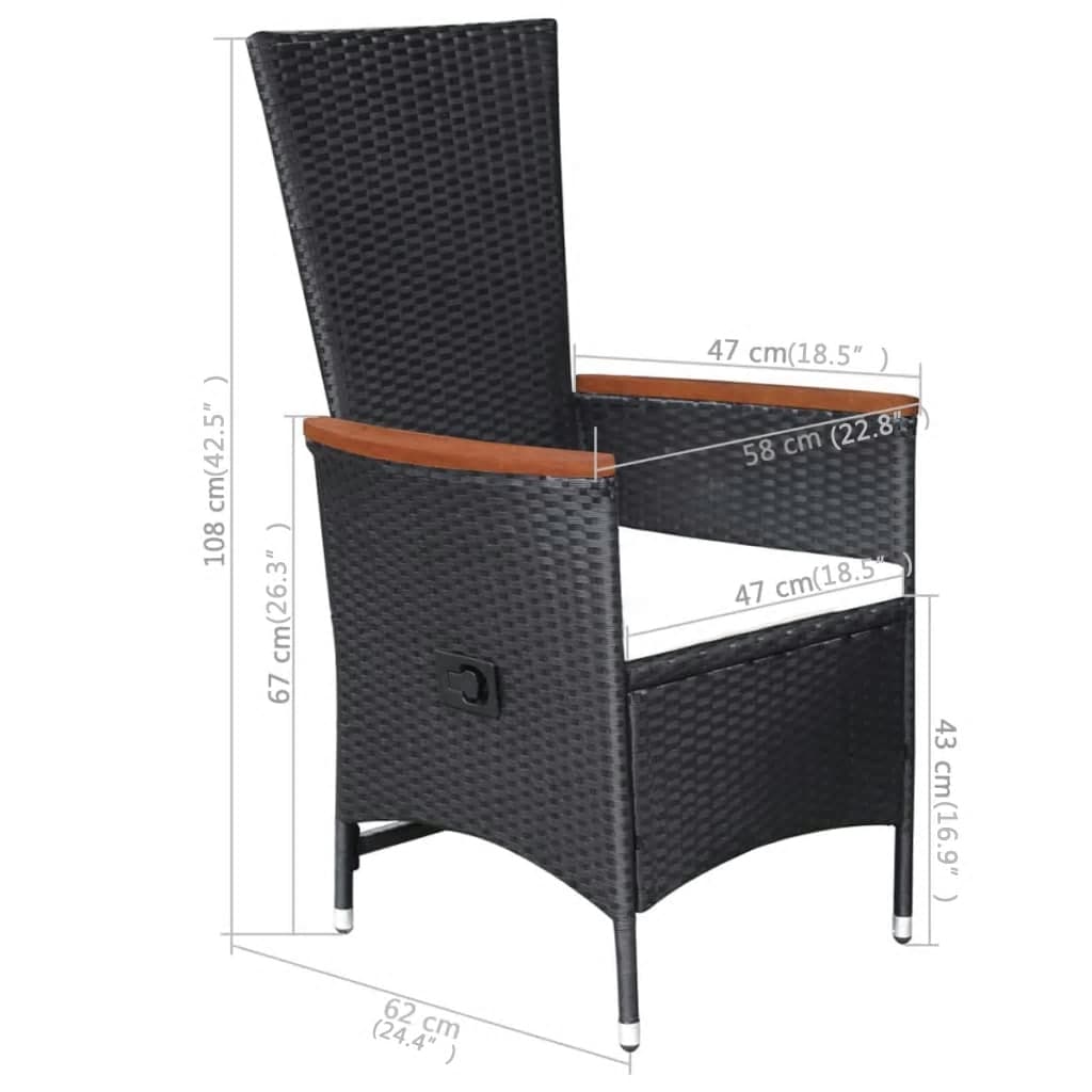 Tuinset Zwart