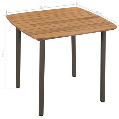 -Delige Tuinset Poly Rattan 3 Bruin