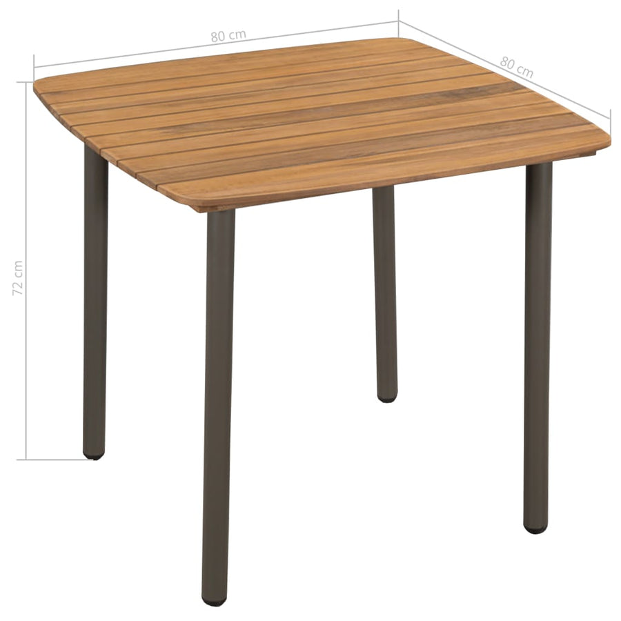 -Delige Tuinset Poly Rattan 5 Zwart