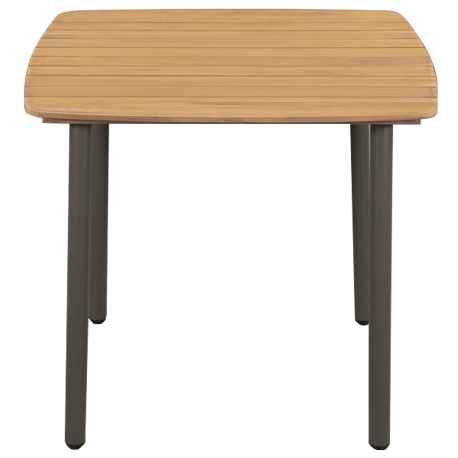 -Delige Tuinset Poly Rattan 5 Grijs