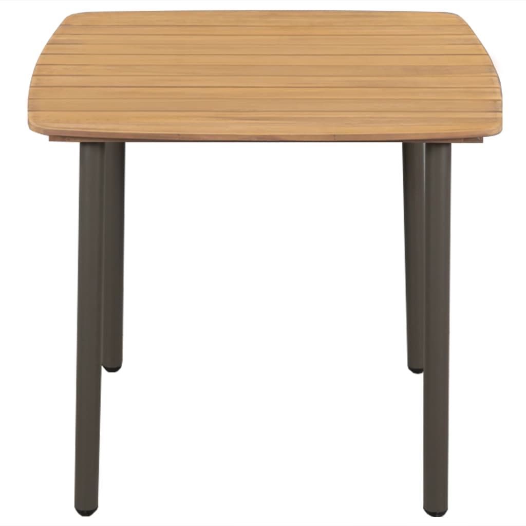 -Delige Tuinset Poly Rattan 3 Zwart