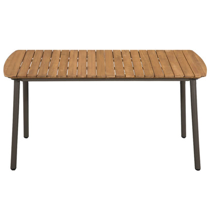 -Delige Tuinset Poly Rattan 5 Bruin