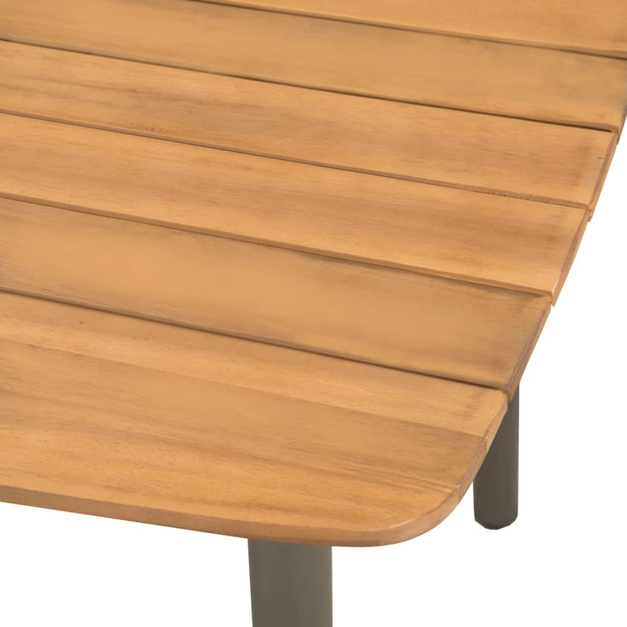 -Delige Tuinset Poly Rattan 5 Grijs