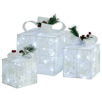 Kerstdecoratie Geschenkdozen Binnen/Buiten Wit