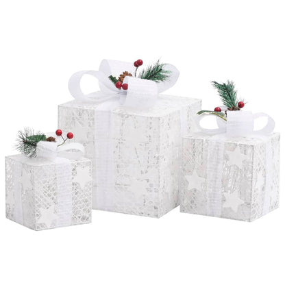 Kerstdecoratie Geschenkdozen Binnen/Buiten Wit