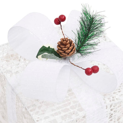 Kerstdecoratie Geschenkdozen Binnen/Buiten Wit