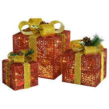 Kerstdecoratie Geschenkdozen Binnen/Buiten Rood