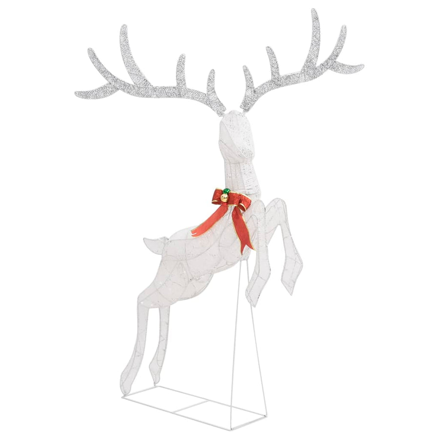 Kerstversiering Vliegend Rendier Koudwit 120 Led's Wit