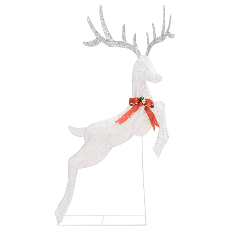 Kerstversiering Vliegend Rendier Koudwit 120 Led's Wit