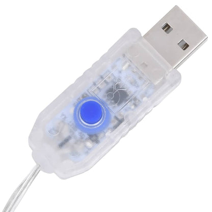 Kerstversiering Vliegend Rendier Koudwit 120 Led's Wit