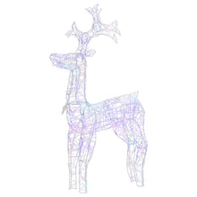 Kerstversiering Rendier 90 Led's Acryl Multikleur 1 60 x 16 x 100 cm