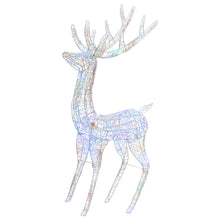 Kerstdecoratie Rendier 250 Led's Meerkleurig 180 Cm Acryl Multikleur 1