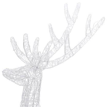 Kerstdecoratie Rendier 250 Led's Meerkleurig 180 Cm Acryl Multikleur 1