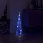 Lichtkegel Decoratief Led Acryl 60 cm Blauw