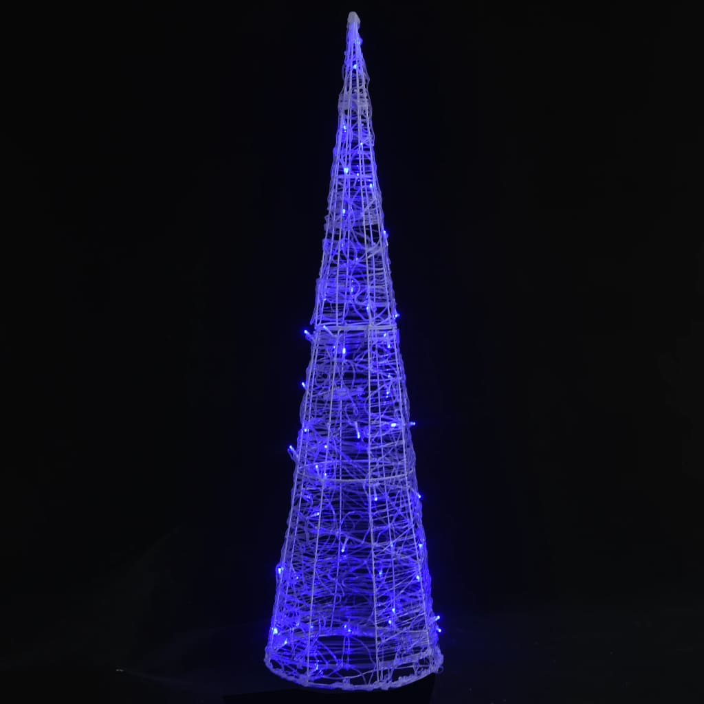 Lichtkegel Decoratief Led Blauw 120 Cm Acryl