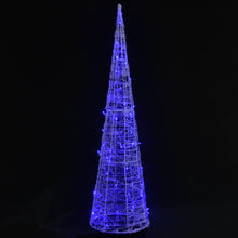 Lichtkegel Decoratief Led Blauw 120 Cm Acryl