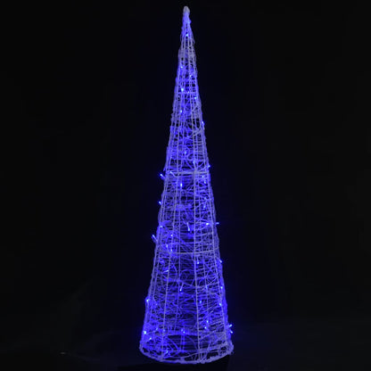 Lichtkegel Decoratief Led Blauw 120 Cm Acryl