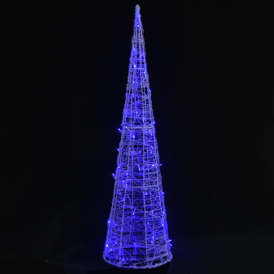 Lichtkegel Decoratief Led Blauw 120 Cm Acryl