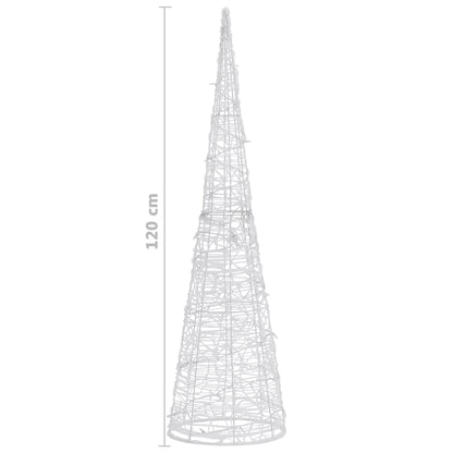 Lichtkegel Decoratief Led Blauw 120 Cm Acryl