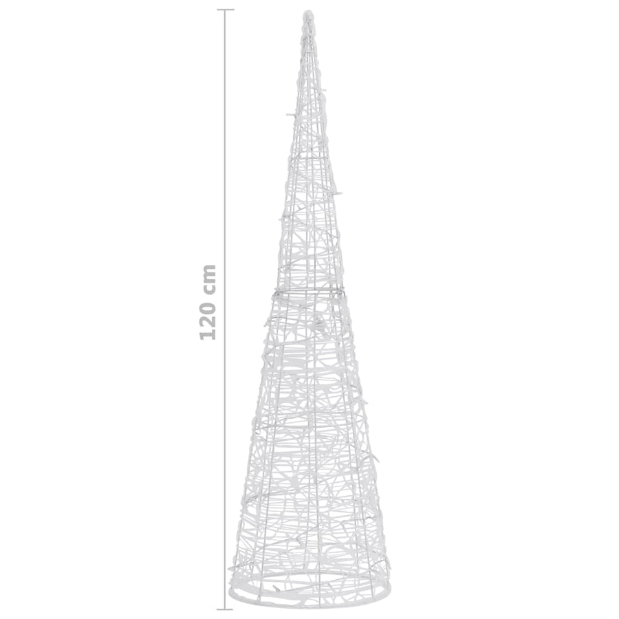 Lichtkegel Decoratief Led Blauw 120 Cm Acryl
