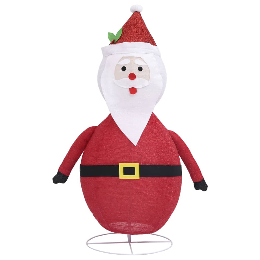 Kerstman Decoratief Led 60 Cm Luxe Stof