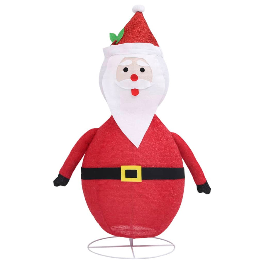 Kerstman Decoratief Led 60 Cm Luxe Stof