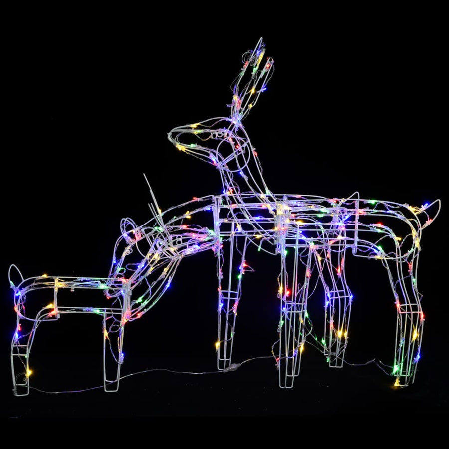 3-Delige Kerstverlichting Rendieren 229 Led's