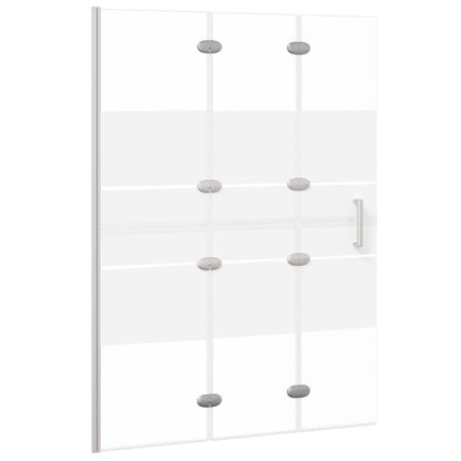 Douchewand Inklapbaar Esg Wit 100 x 140 cm