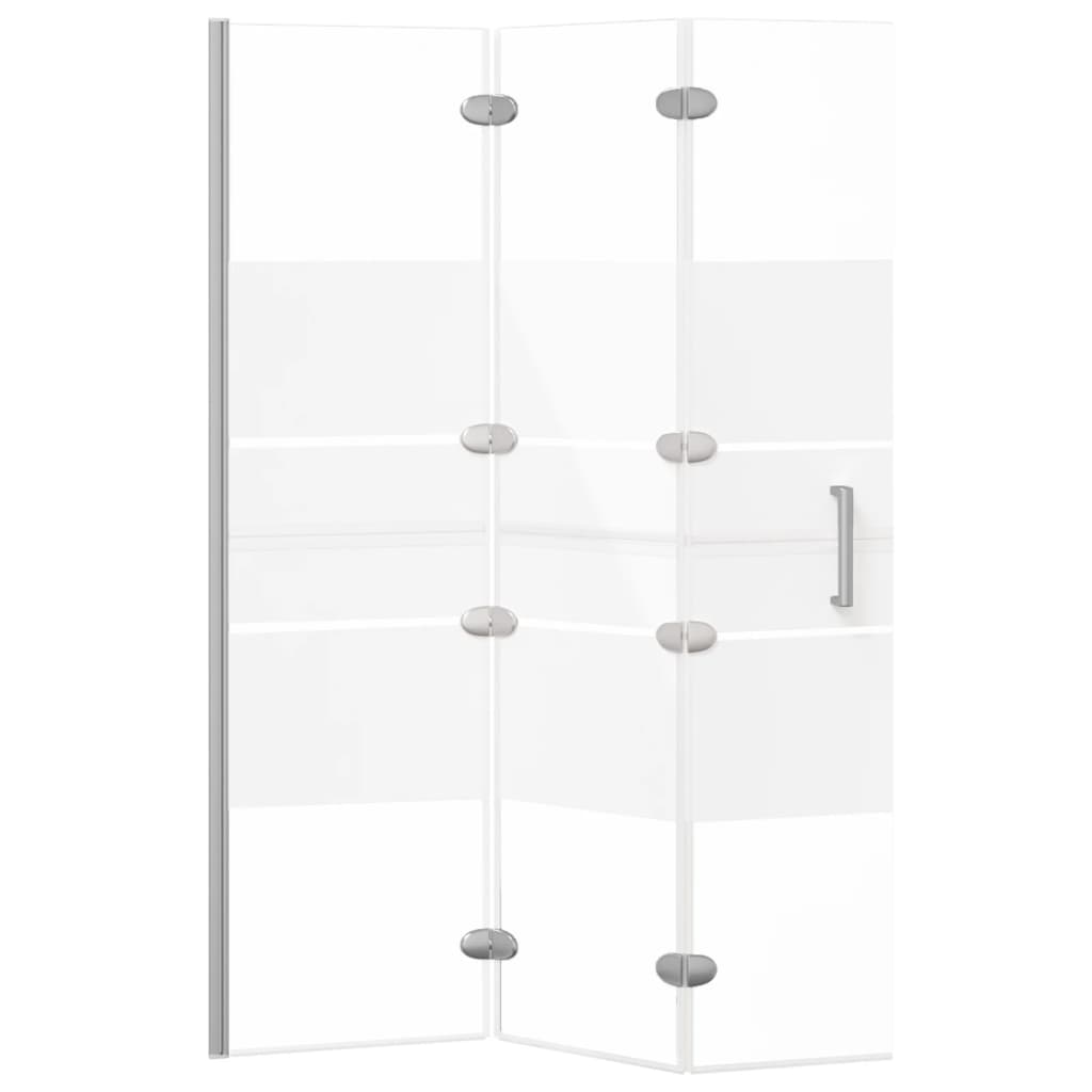 Douchewand Inklapbaar Esg Wit 100 x 140 cm