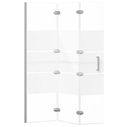 Douchewand Inklapbaar Esg Wit 100 x 140 cm