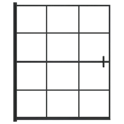 Douchewand Esg Zwart 116 x 140 cm