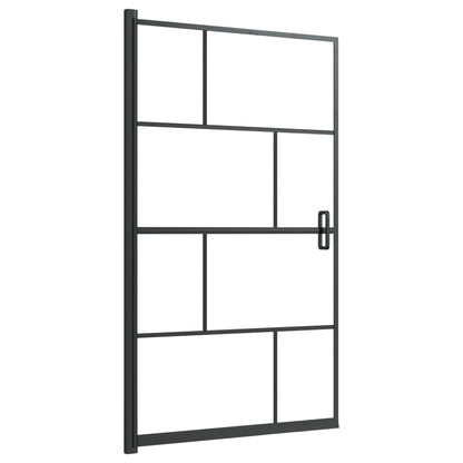 Douchewand Esg Zwart 80 x 140 cm