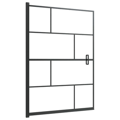 Douchewand Esg Zwart 100 x 140 cm