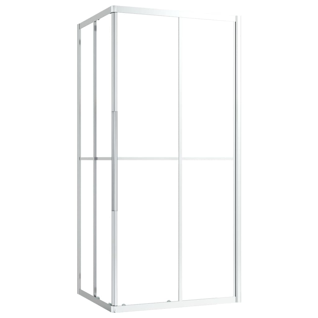 Douchecabine 90x70x180 cm ESG 90 x 70 x 180 cm Zilver