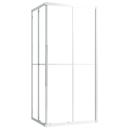 Douchecabine 90x70x180 cm ESG 90 x 70 x 180 cm Zilver