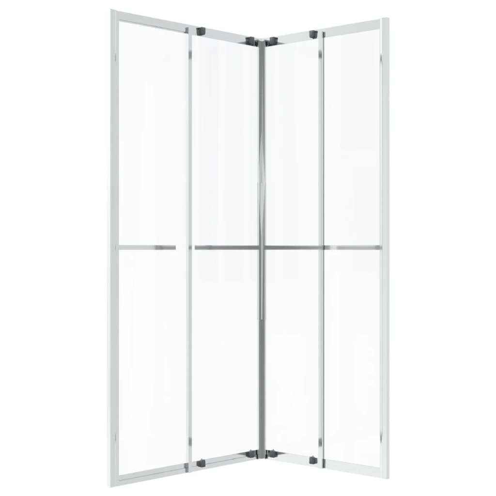 Douchecabine 90x70x180 cm ESG 90 x 70 x 180 cm Zilver