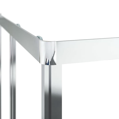 Douchecabine 90x70x180 cm ESG 90 x 70 x 180 cm Zilver