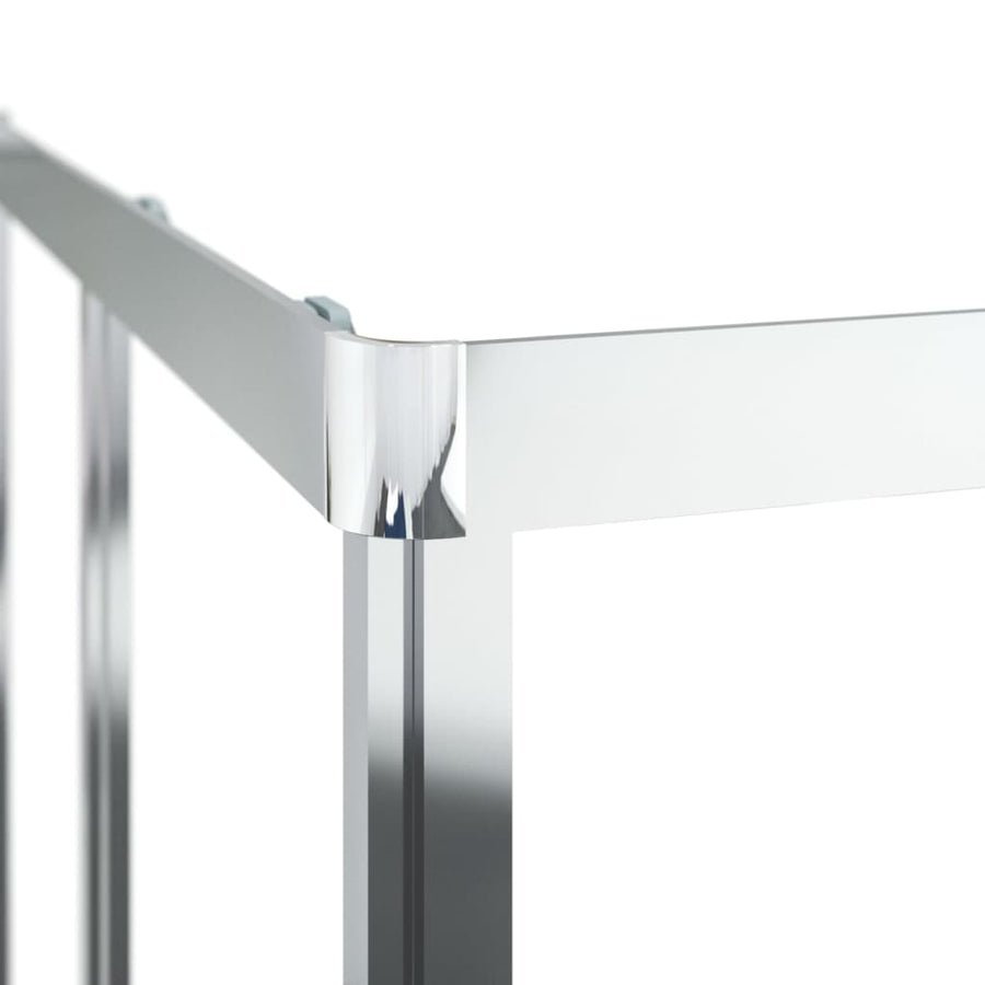Douchecabine 90x70x180 cm ESG 90 x 70 x 180 cm Zilver