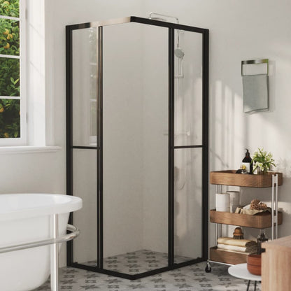Douchecabine 90x70x180 cm ESG 90 x 70 x 180 cm Doorzichtig