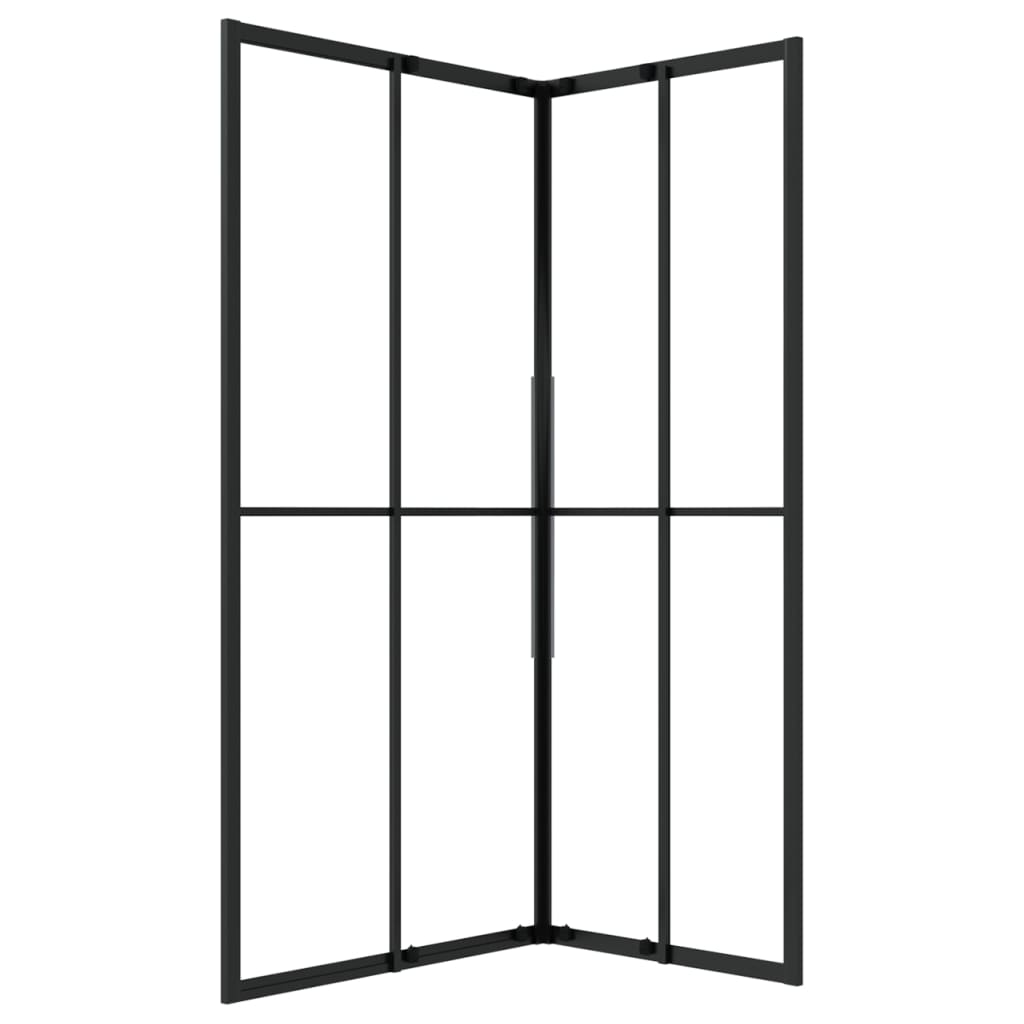 Douchecabine 90x70x180 cm ESG 90 x 70 x 180 cm Doorzichtig