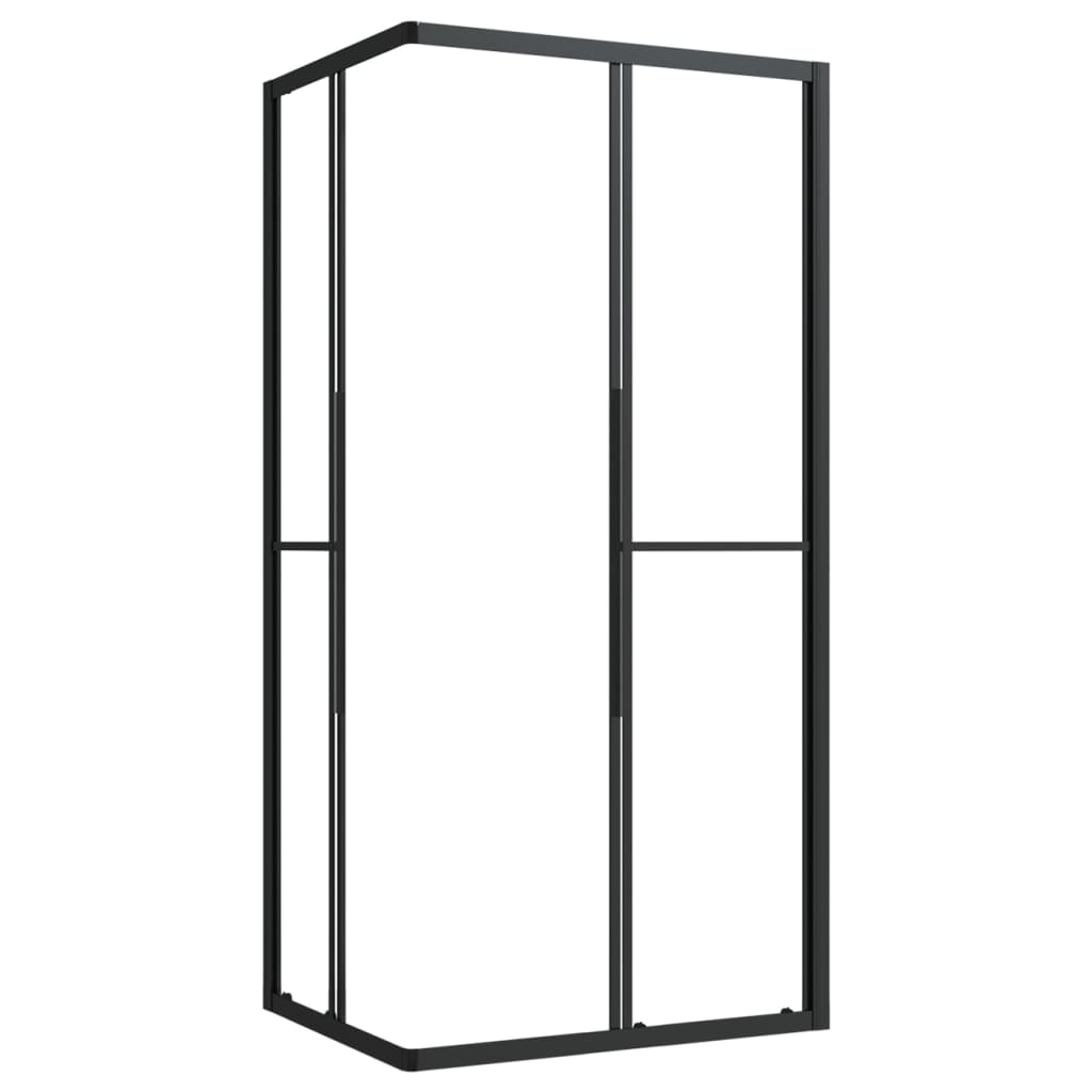 Douchecabine 90x70x180 cm ESG 90 x 70 x 180 cm Doorzichtig