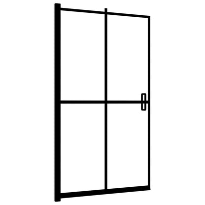 Douchewand Inklapbaar 100X140 Cm Esg Zwart